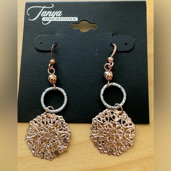 High-End Department Store Designer One of Kind Statement Earrings - Picture 2 of 5